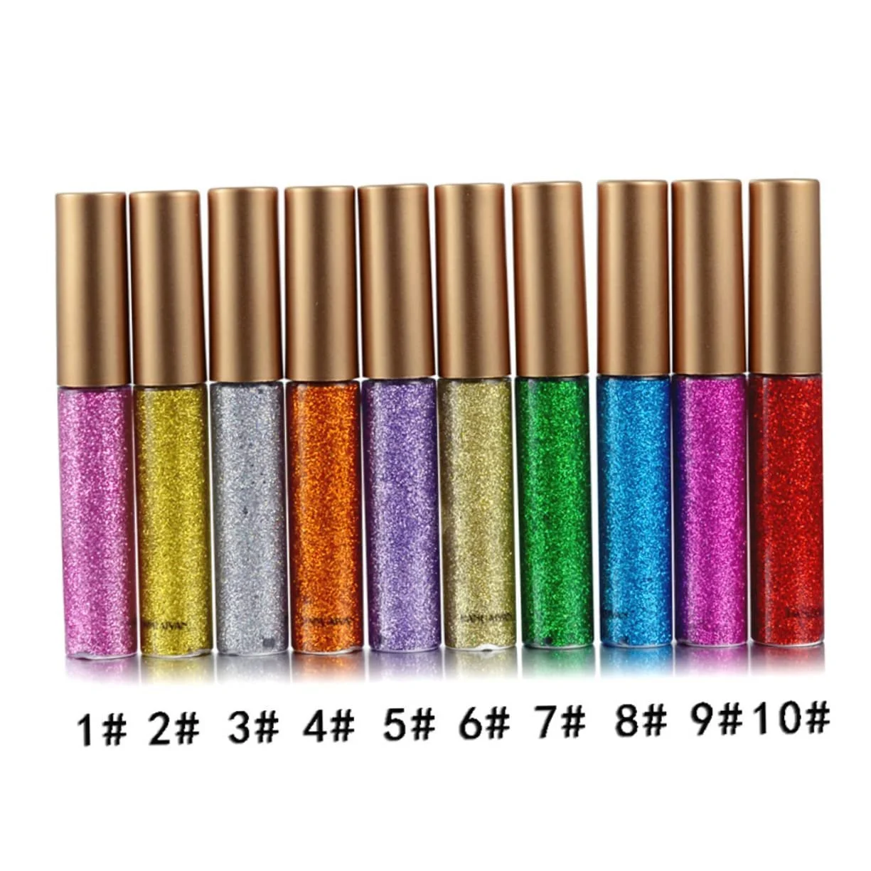 Набір підводок для очей з блискітками (.) NOLITOY, фото №2 Набір підводок для очей з блискітками (.) NOLITOY, фото №2