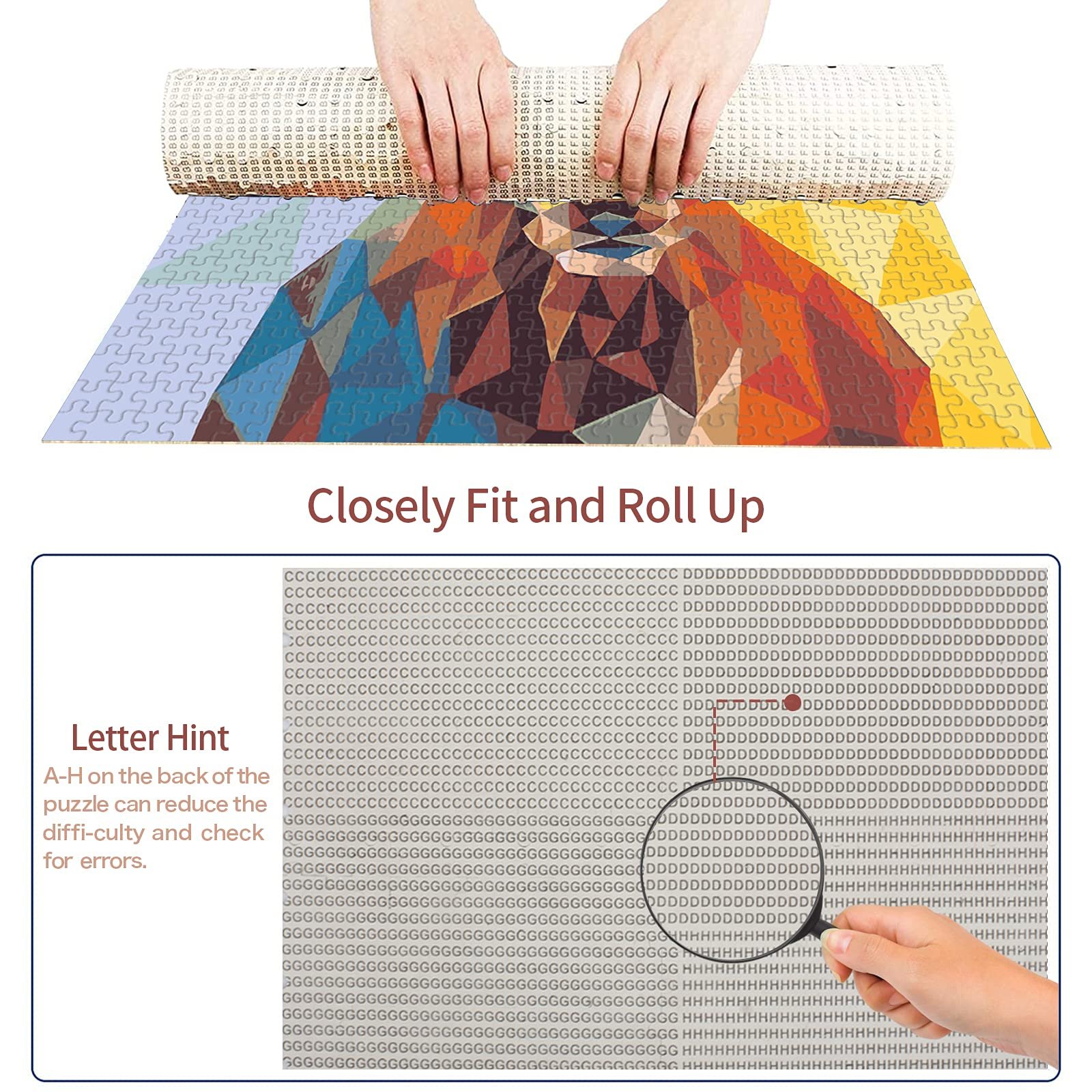 Пазл 1000 елементів Abstract Deer Classic Puzzle DIY Kit дерев'яний, фото №7 Пазл 1000 елементів Abstract Deer Classic Puzzle DIY Kit дерев'яний, фото №7