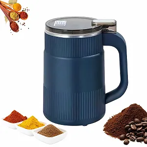 Электрическая кофемолка, многофункциональная дисковая, 200 Вт для кофейного порошка, трав, специй, орехов - Фото 1