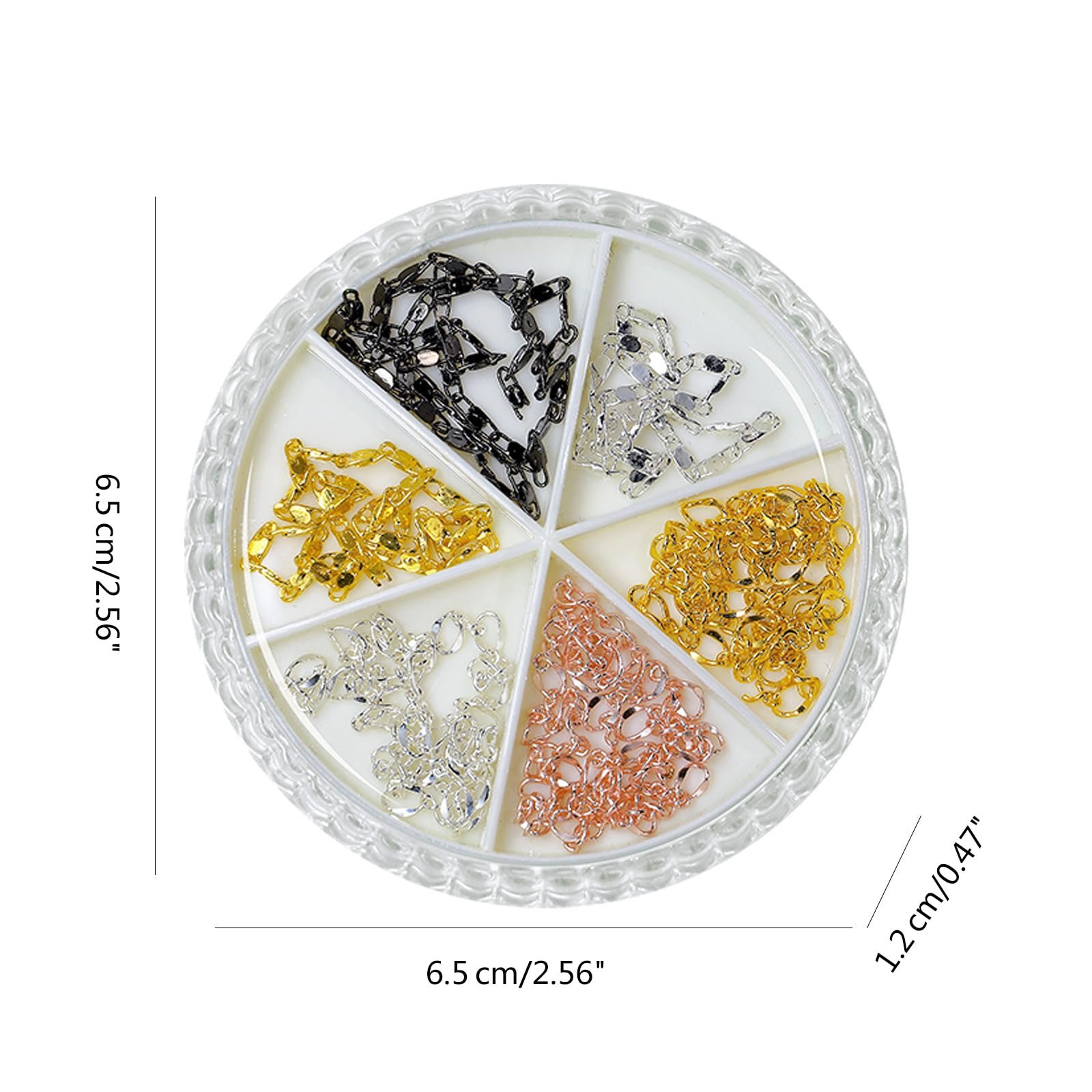 3D Металевий Ланцюжок для Декорування, фото №3