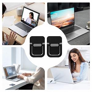 Комплект из 2 Подставок для ноутбука - Усилитель для ноутбука, Подставка для регулировки угла наклона ноутбука, Складная подставка для ноутбука, Невидимая подставка для ноутбука, Портативная охлаждающая подставка, Подставка для ноутбука synthetic.ua - Фото 1