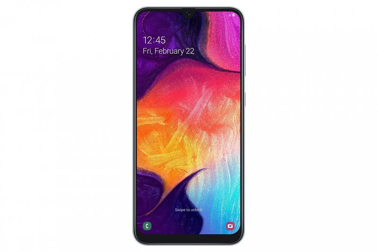 Смартфон Samsung Galaxy A50 16.3 см/6.4 дюйма 128 GB 4 GB RAM Белый, фото №1