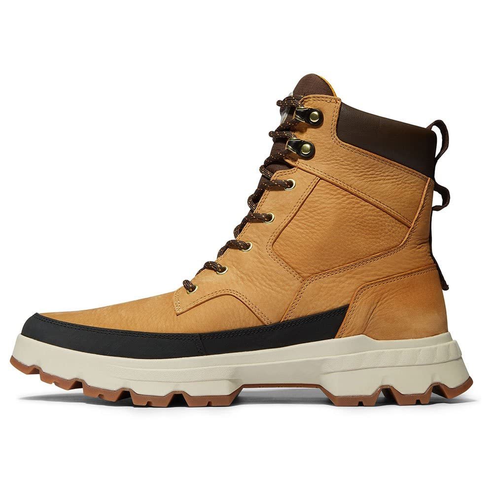 Ботинки Timberland мужские на шнуровке, черные, фото №3