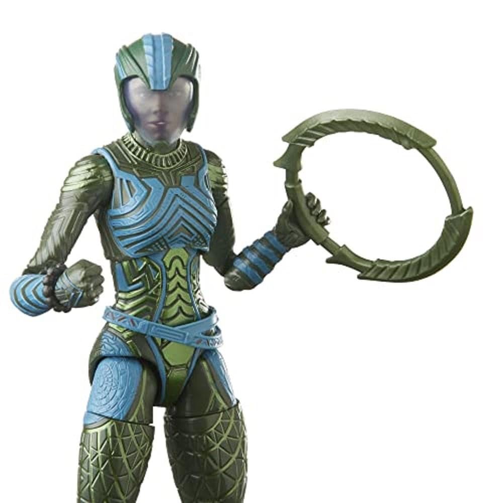 Фигурка Marvel Hasbro Legends Series Black Panther Wakanda Forever Накия 15 см, 5 аксессуаров, 1 элемент Build-A-Figure, разноцветный, фото №4