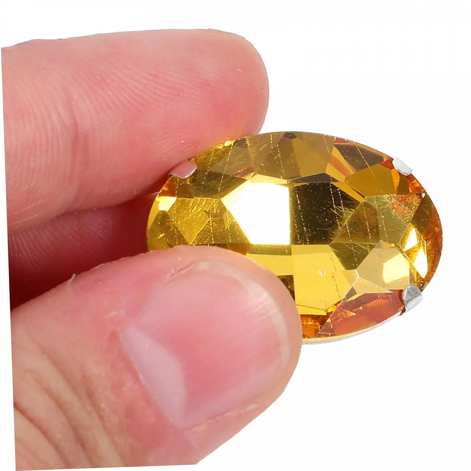 DIY-матеріали Нерегулярний Кіготь Діамант Скло Кришталь ручного шиття Діамант DIY Одяг Весільна сукня ручної роботи декоративний Діамант Золотий, фото №6