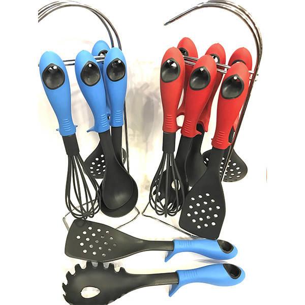 Набор нейлоновых поварешек из 7 предметов Benson BN-460, фото №1