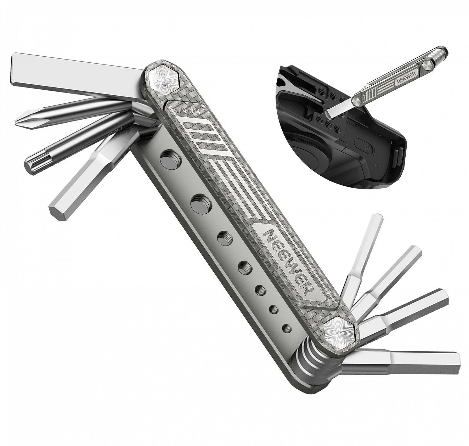 Набір викруток NEEWER 8 в 1 складаний UA006, фото №1 Набір викруток NEEWER 8 в 1 складаний UA006, фото №1
