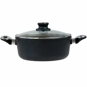 Сотейник BAF Induction з кришкою 24 см литий алюміній - Фото 1