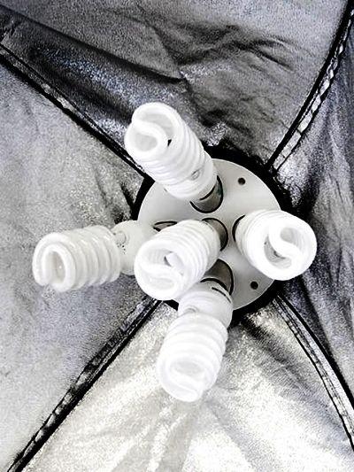 Набор постоянного студийного света софтбокс 60/90 на 5 ламп лампы 125W-5шт, фото №6