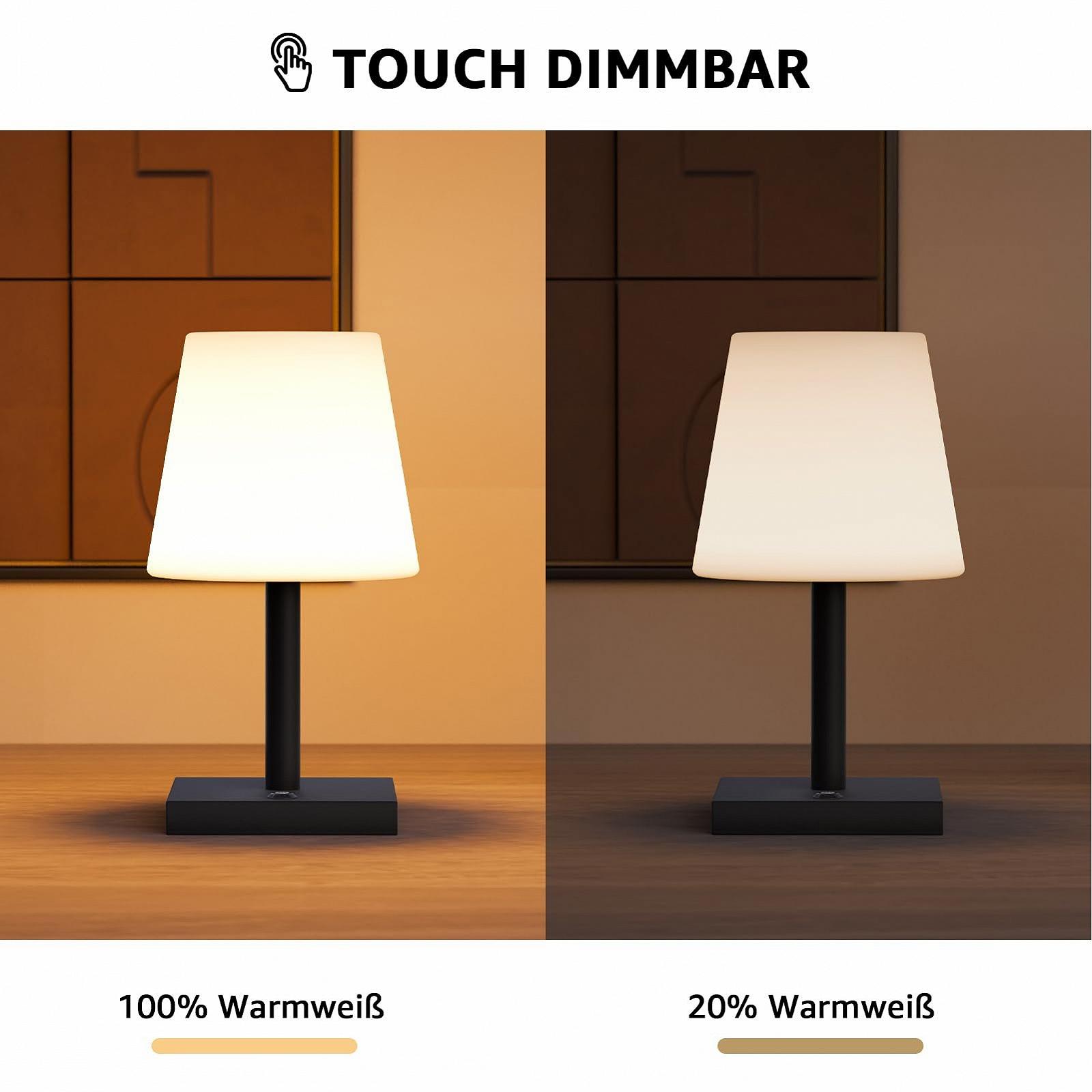 Настільна лампа Postlucky LED Outdoor Wireless IP44 8-40 годин RGB Dimmable Touch USB-C, фото №2