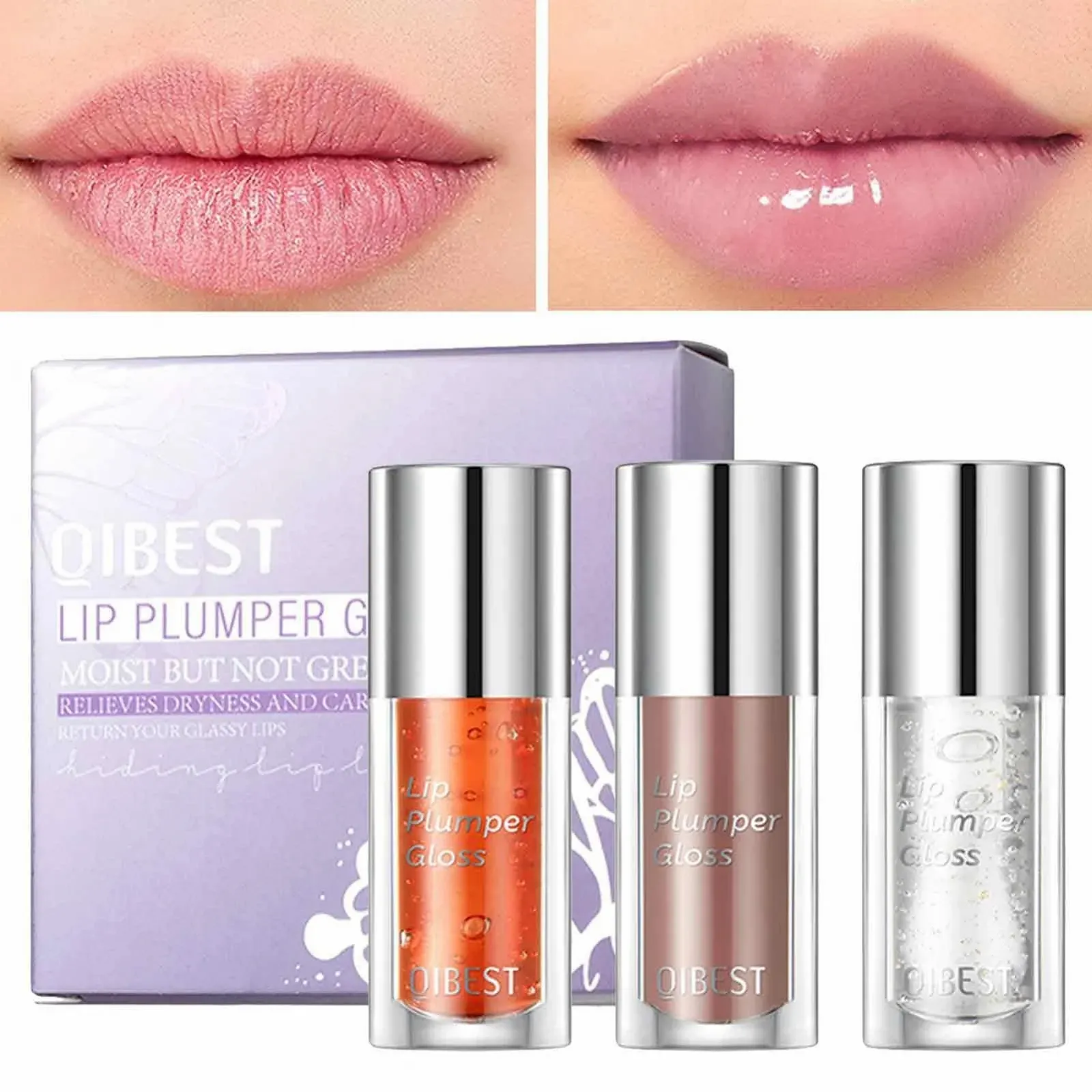 Тинт для губ Wontool - Зволожувальна олія для губ, прозора, блиск для збільшення губ, фото №7