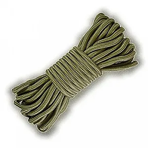 Мотузка Survival Olive German Army 15 м 9 мм - Фото 1