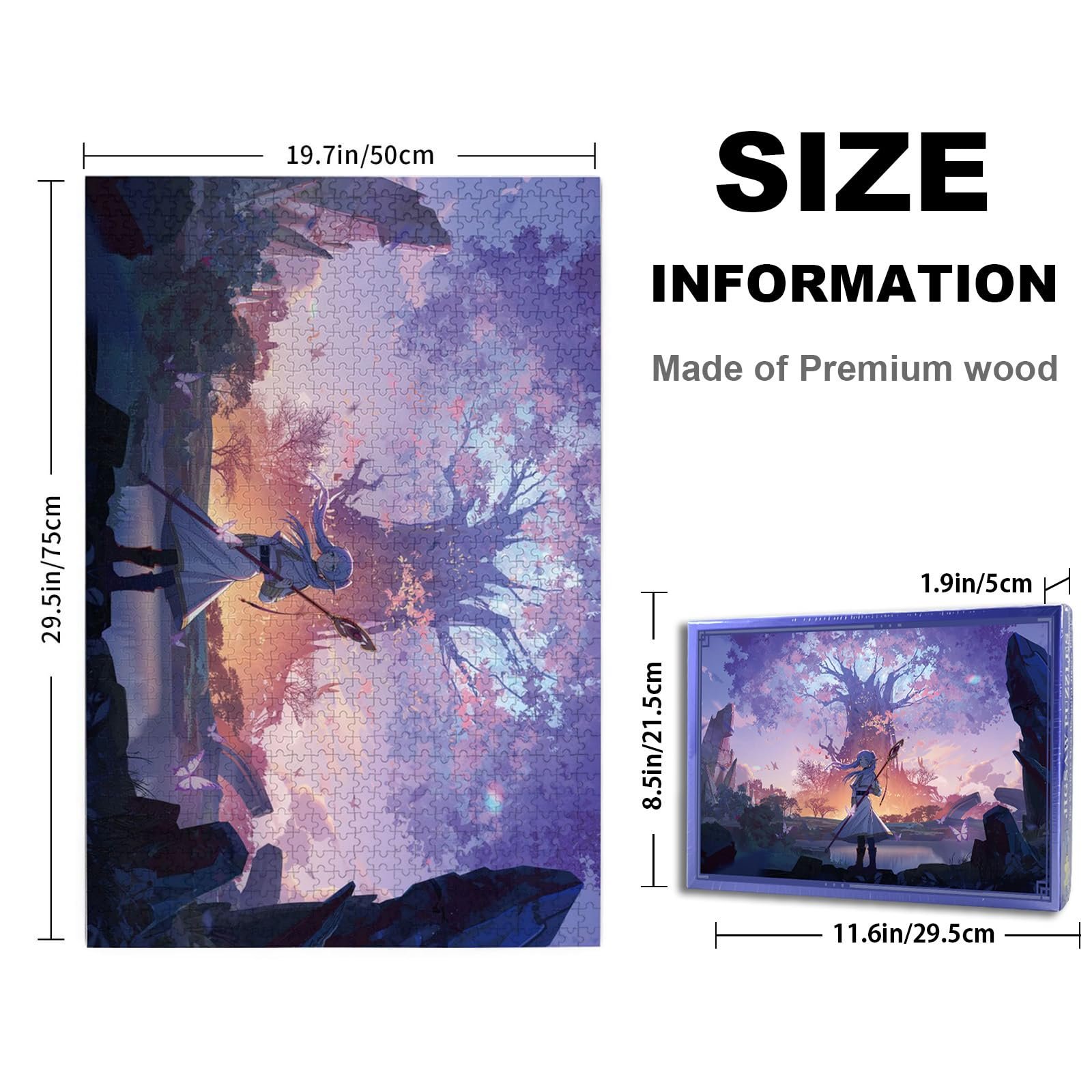 Пазл Anime Puzzle Freezing 1000 деталей деревянный 74.9 x 50.8 см (Freeze 4), фото №2 Пазл Anime Puzzle Freezing 1000 деталей деревянный 74.9 x 50.8 см (Freeze 4), фото №2