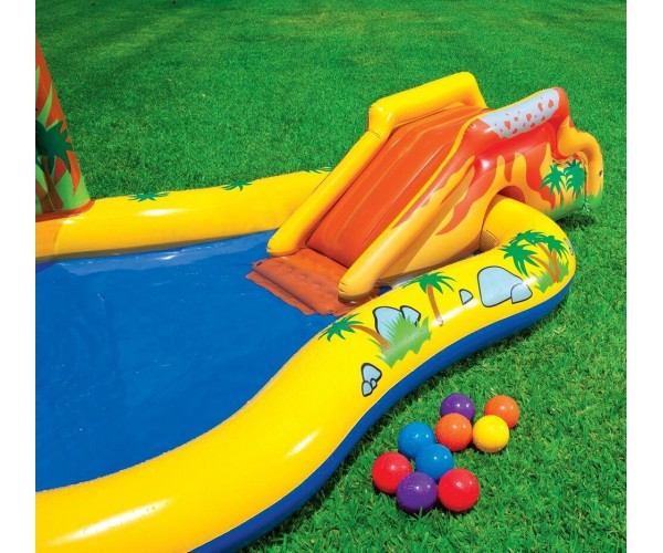 Надувной игровой центр Intex Dinosaur Play Cente 57444 216 л, фото №4