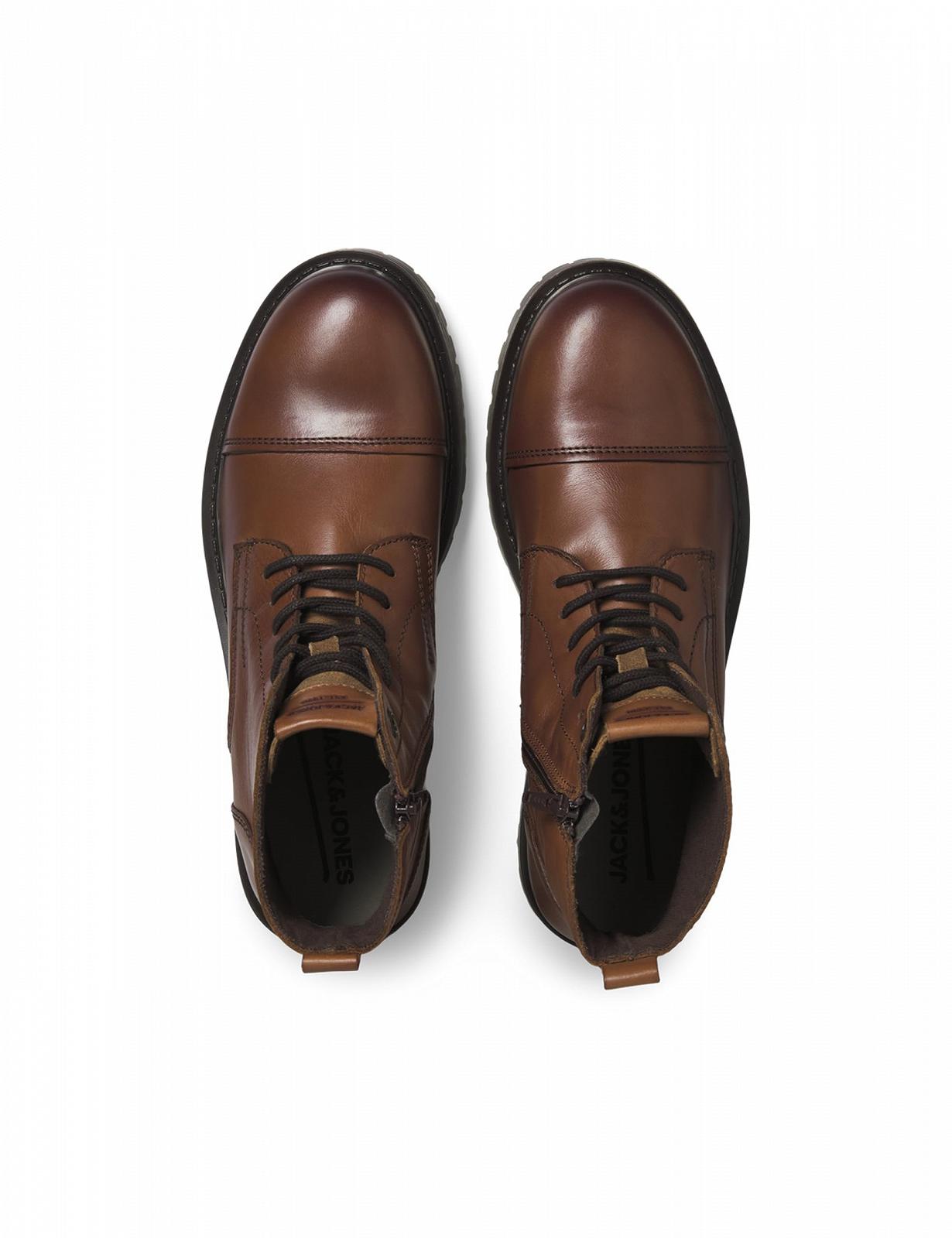 Ботинки JACK & JONES Jfwtremor Кожаные на шнуровке, фото №3