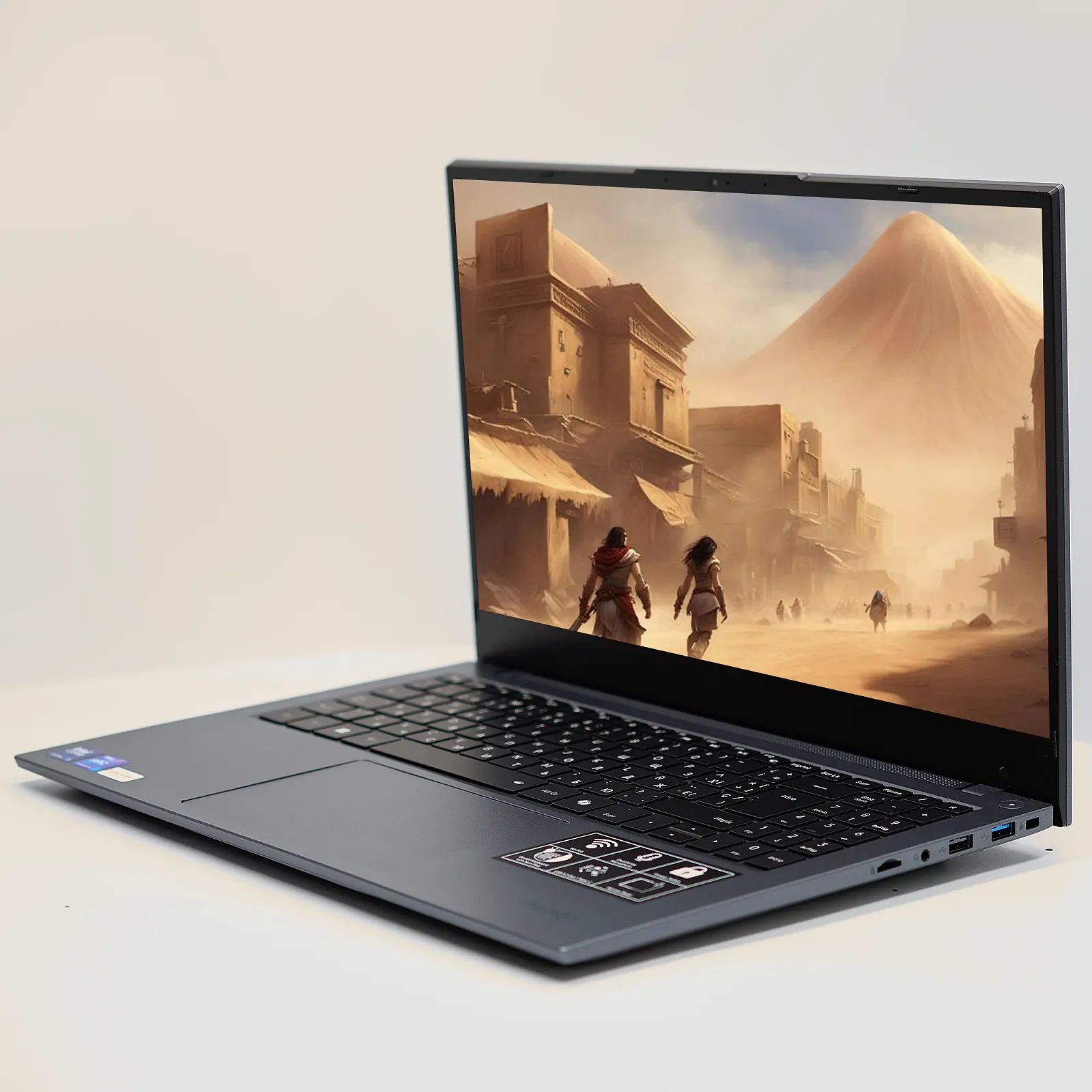 Ноутбук 15,6" Medion (Lenovo Group) Akoya E15443 | Intel Core Ultra 5 125H | IPS (1920x1080) FullHD | RAM DDR5 16 ГБ | SSD 512 ГБ | Intel Arc Graphics | Wi-Fi 6 | АКБ до 9 годин | Win11 (4962), фото №3