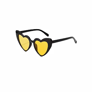 Солнцезащитные очки Сердце Vintage Кошачьи Глаза Любовь Сердце Форма UV400 Защита - Фото 1