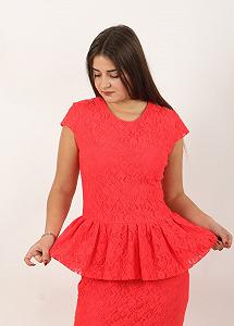 Платье Enna Levoni L Коралловый (ND-13531-Coral) - Фото 1