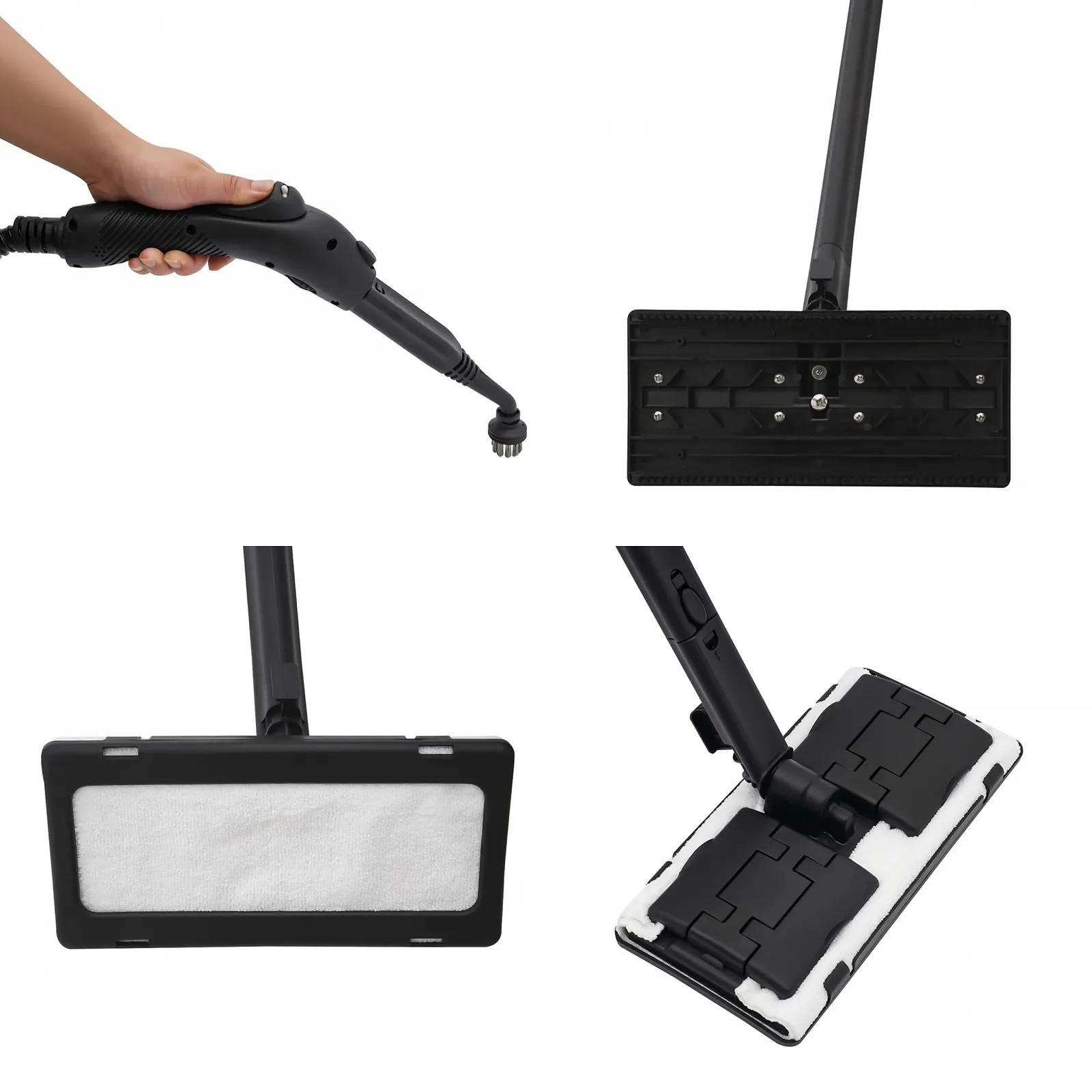 Пароочисник високої температури портативний 2000 W 4 bar з комплектом для підлоги, фото №4