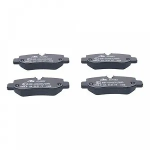 Комплект гальмівних колодок, дискове гальмо ATE 13.0460-4882.2 для MERCEDES-BENZ задня вісь synthetic.ua - Фото 1