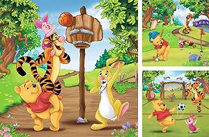 Пазл Ravensburger Disney Day of Sports 05187 3 x 49 элементов synthetic.ua - Фото 1