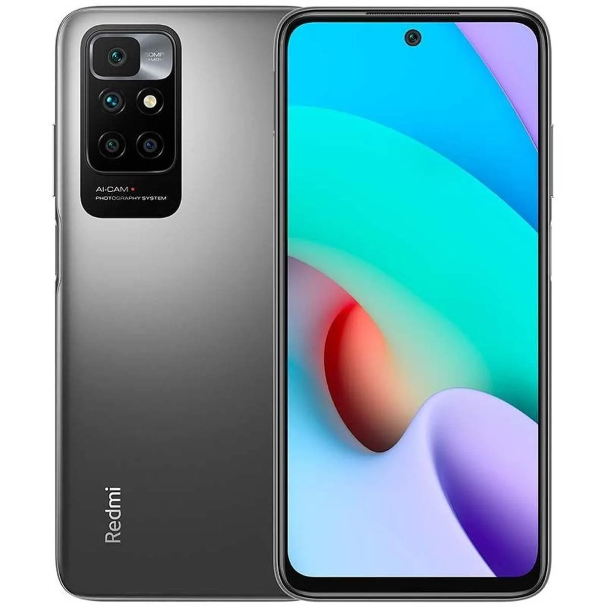 Смартфон Xiaomi Redmi 10 (2022) Dual SIM 4 GB RAM 64 GB Carbon Grey, фото №1