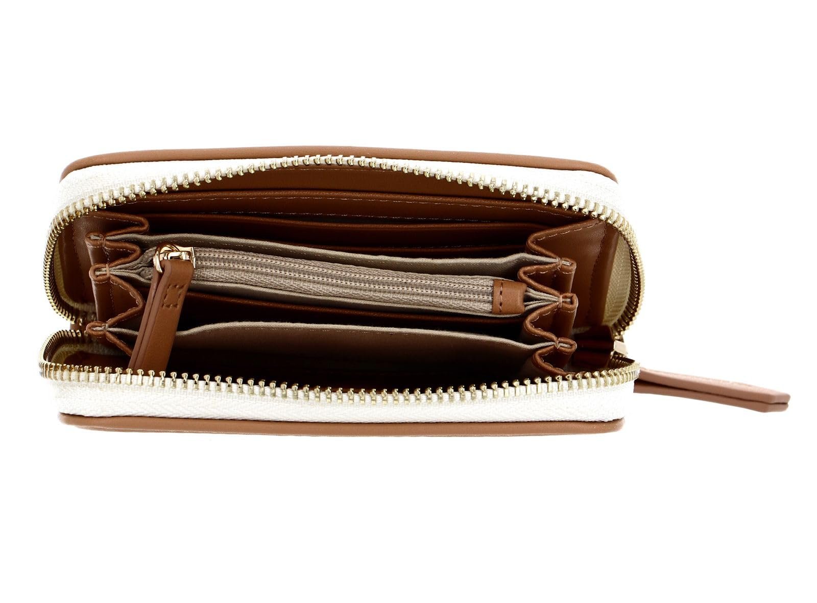 Кошелек VALENTINO Liuto Zip Around Ecru/Multi, фото №3