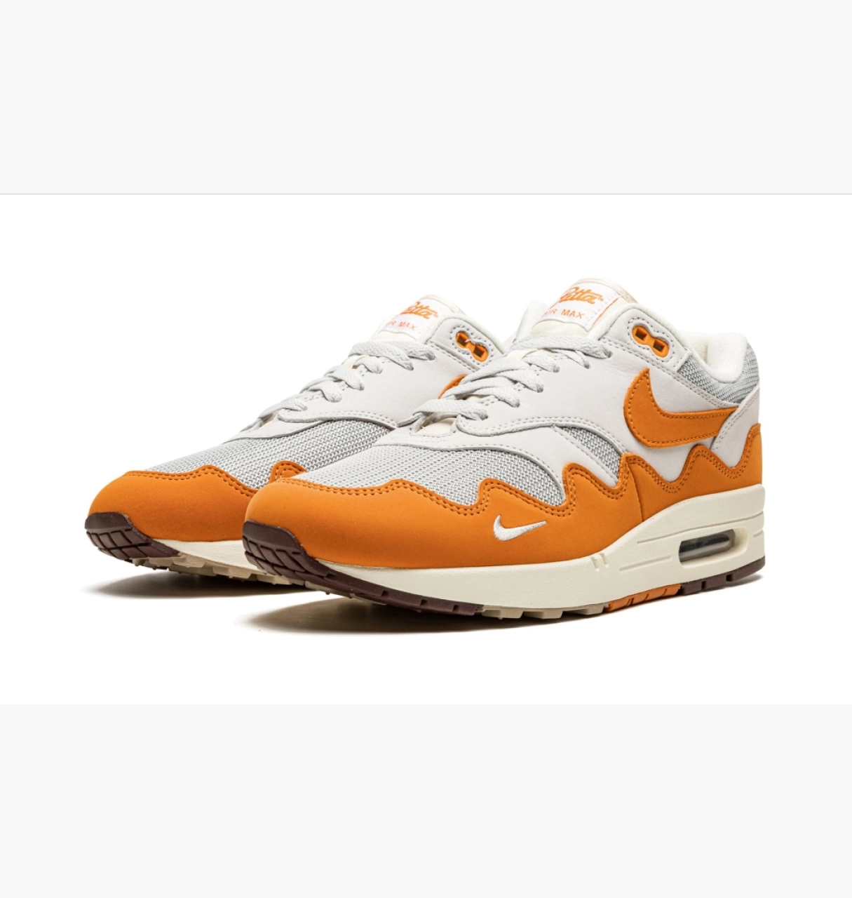 Кроссовки Nike Air Max 1 Patta Waves Monarch Размер 44, фото №3