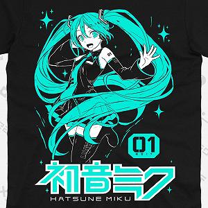 Футболка Вокалоид Хацунэ Мику Vocaloid Hatsune Miku TH151 M synthetic.ua - Фото 1