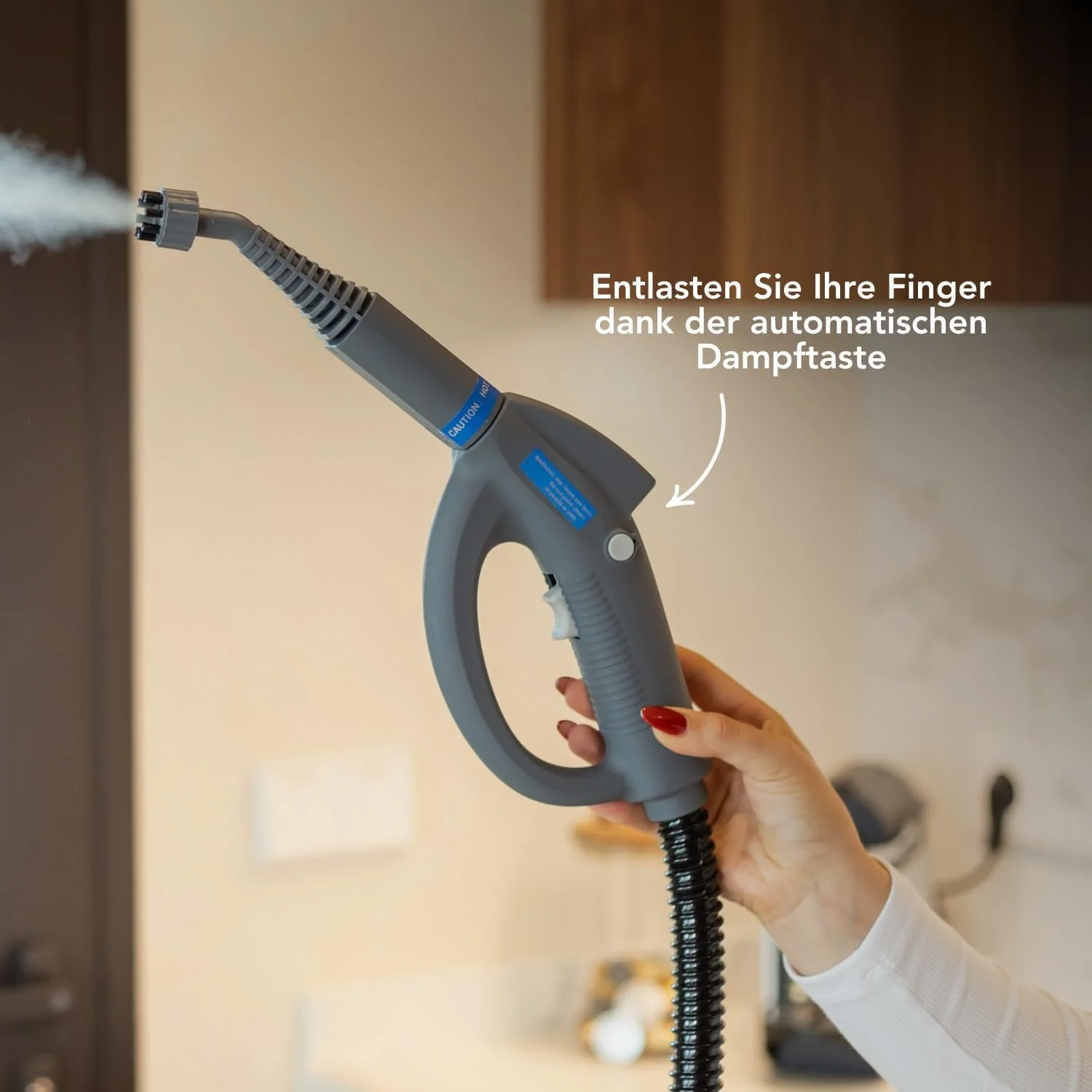 Пароочисник TS1 1500W 3.6 Bar 1.5L з набором аксесуарів 24 шт., фото №8