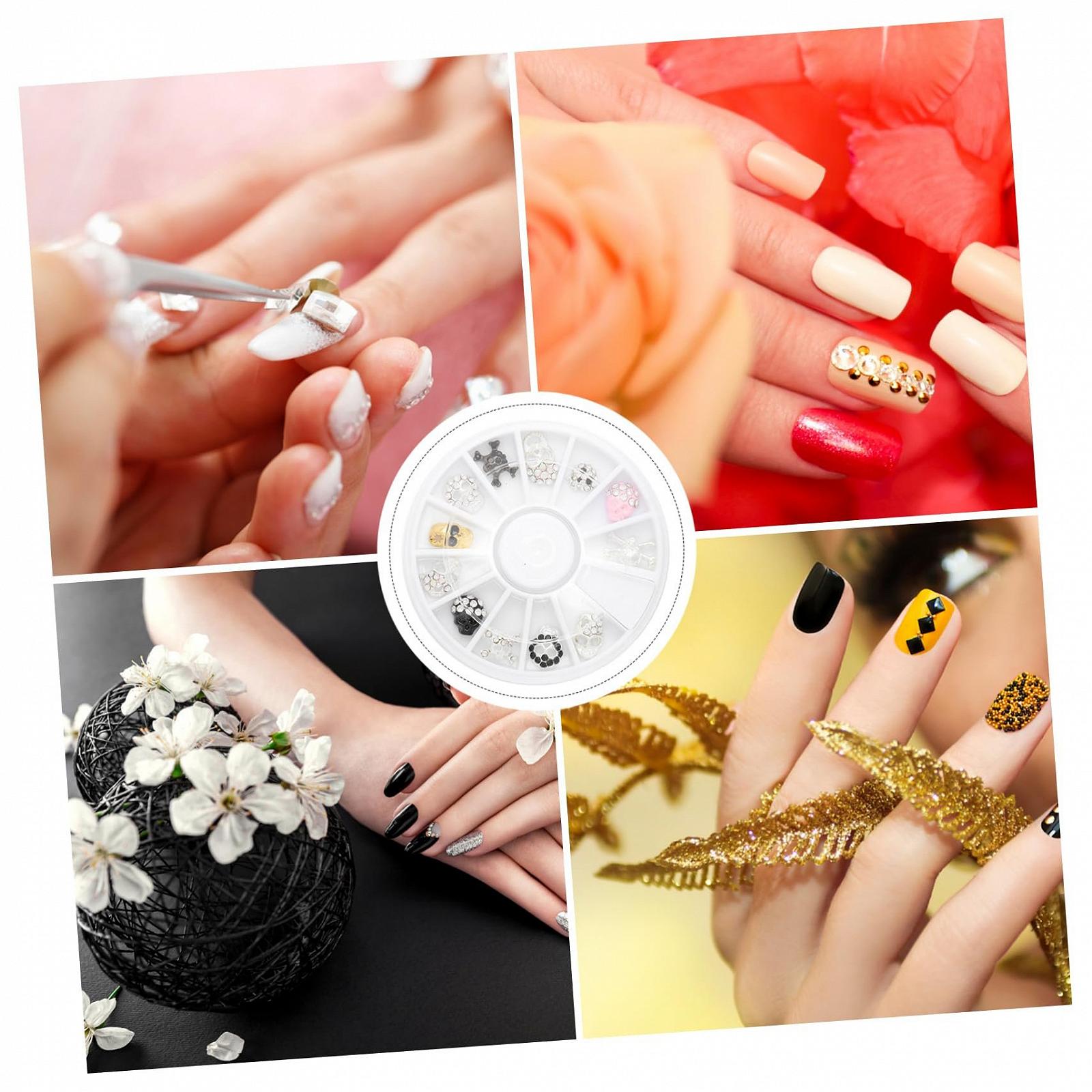 Прикраса для нігтів Череп, Хелловін, фото №9