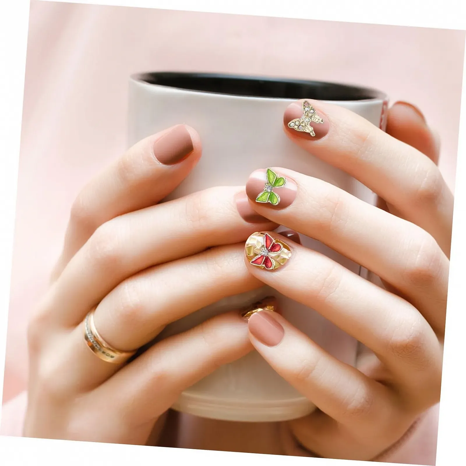 Прикраси для манікюру Метелики POPETPOP Камінці для манікюру, фото №3