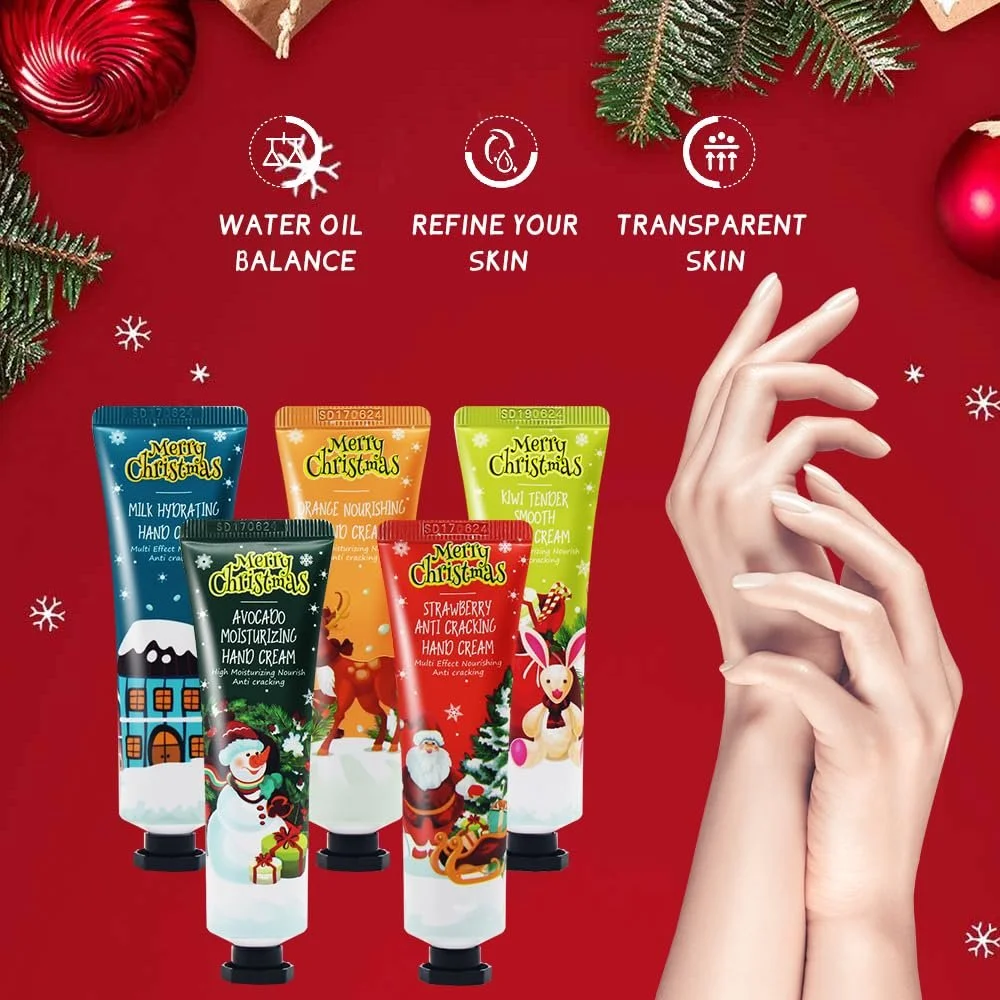 Крем для рук Женский подарочный набор кремов для рук, увлажняющий крем для рук для грубой кожи, ежедневный увлажняющий крем для рук, подарки на Рождество, День матери, День рождения, фото №2