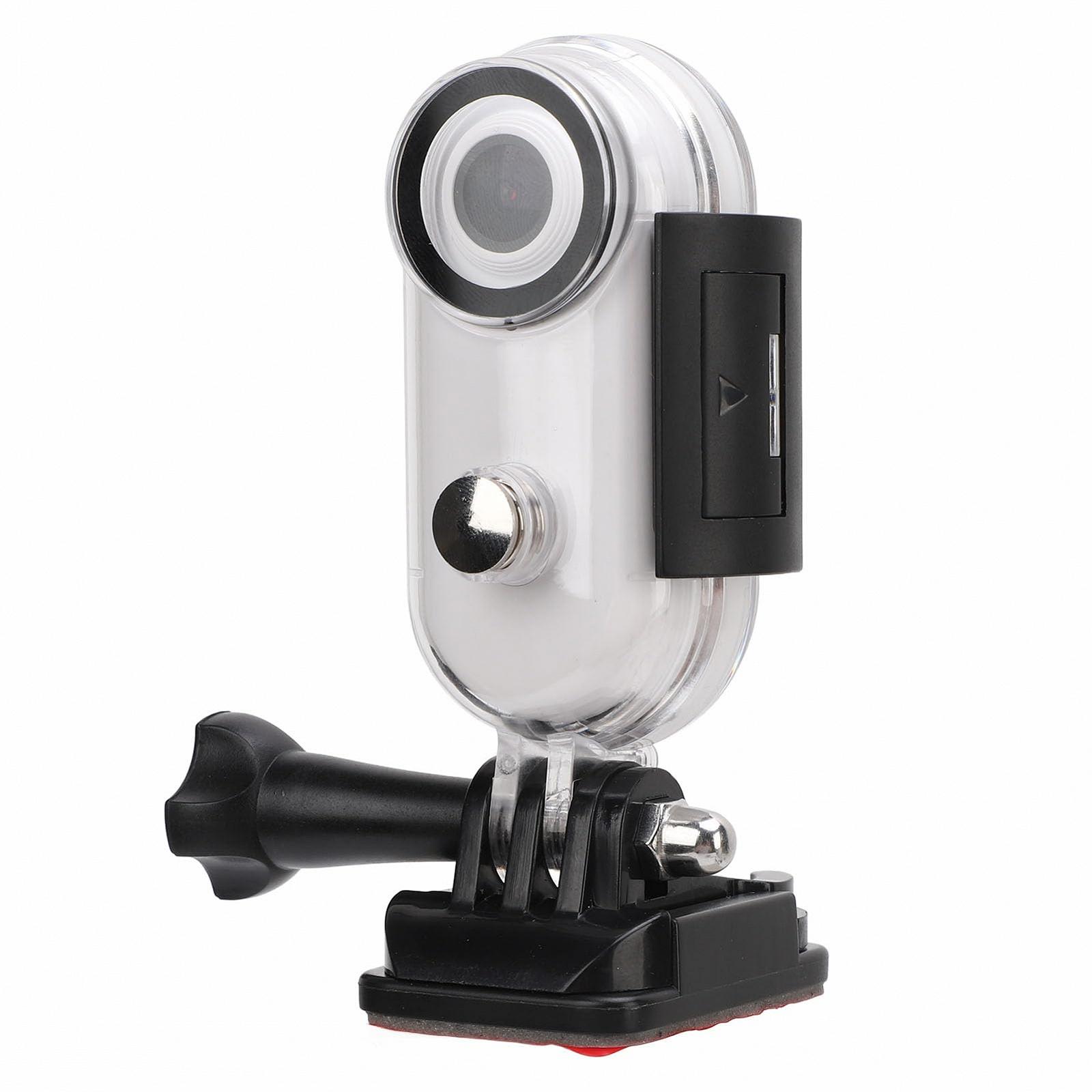 Екшн-камера Yctze 4K 8MP Pet Collar Portable Action Helmet Camera 120 Degree Wide Angle для дайвінгу риболовлі велосипедної спорту туризму подорожей (Біла), фото №1