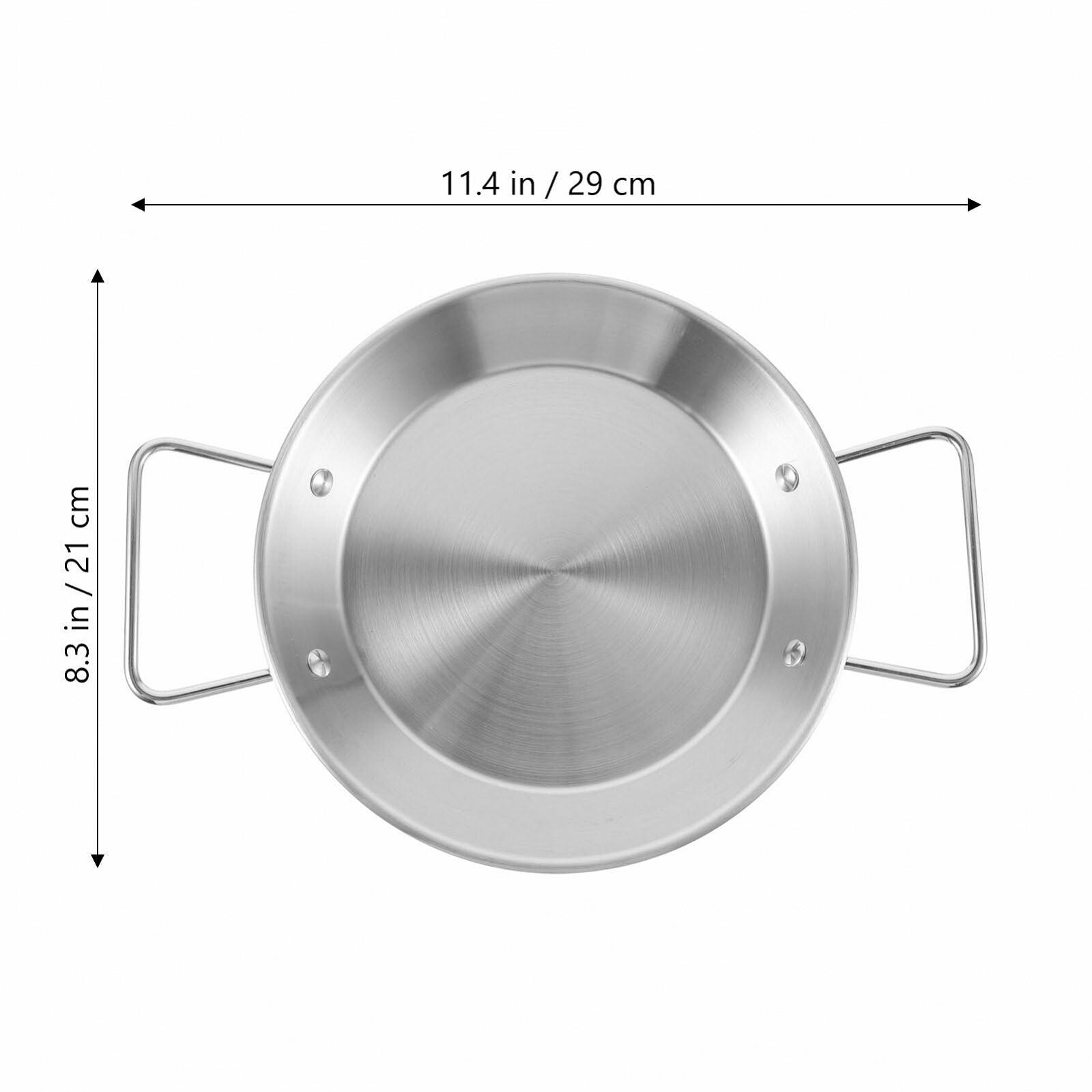 Пательня Kichvoe Small Wok з антипригарним покриттям металева для індукції з нержавіючої сталі, фото №2