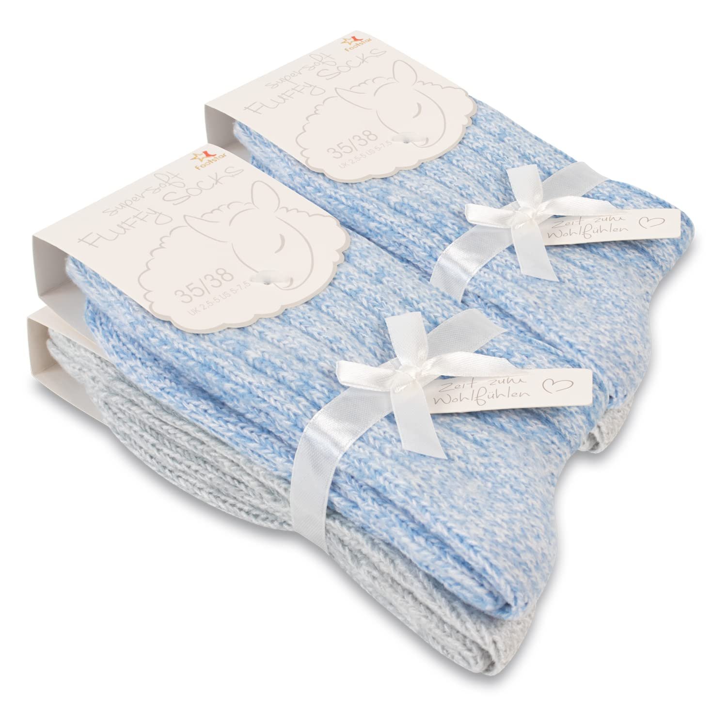 Женские носки Footstar Теплые и мягкие носки (4 пары), фото №1