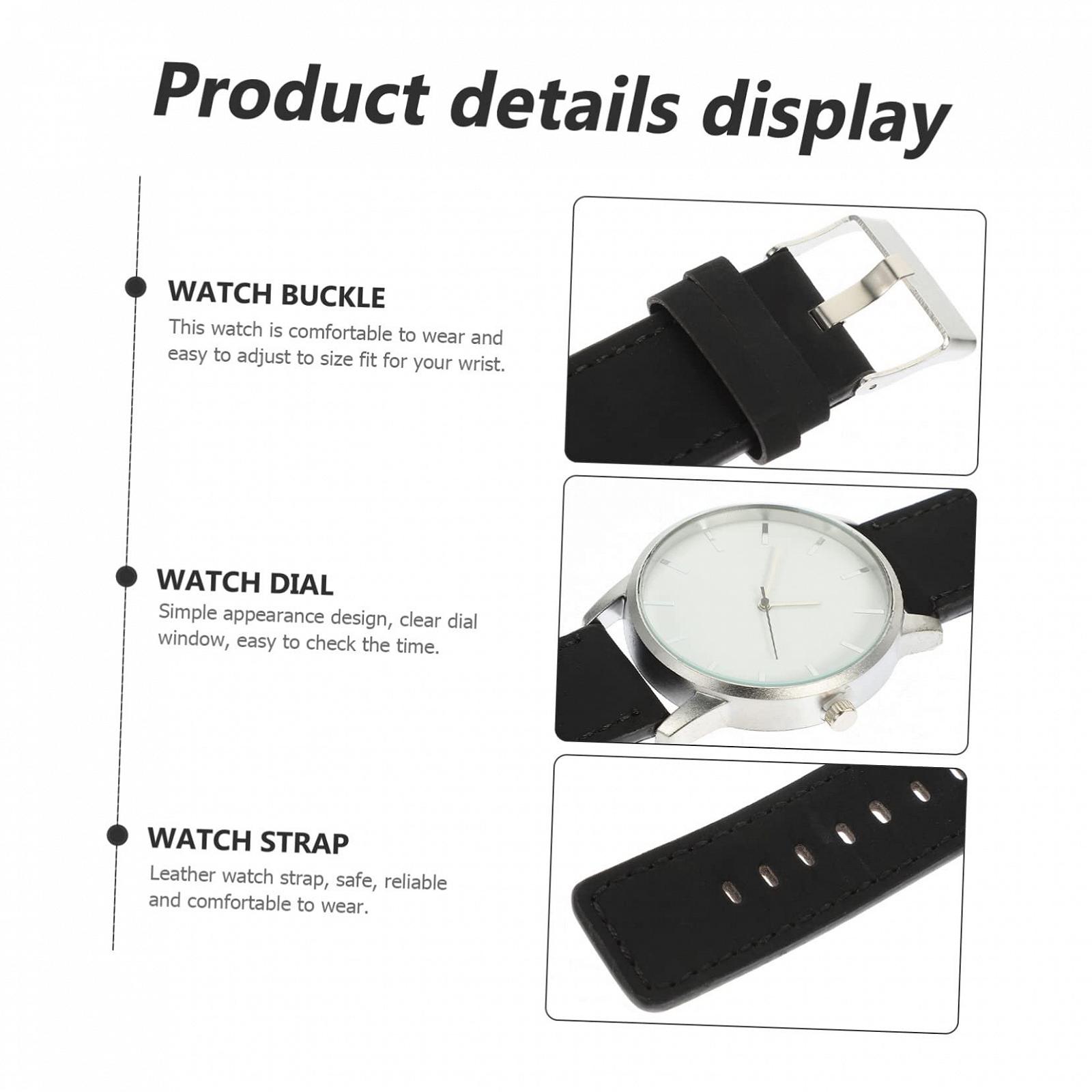 Жіночий Годинник Healvian з Великим Циферблатом, фото №3