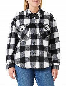 Сорочка-куртка ONLY Onlny Marsala Check Shacket CC OTW Жіноча - Фото 1
