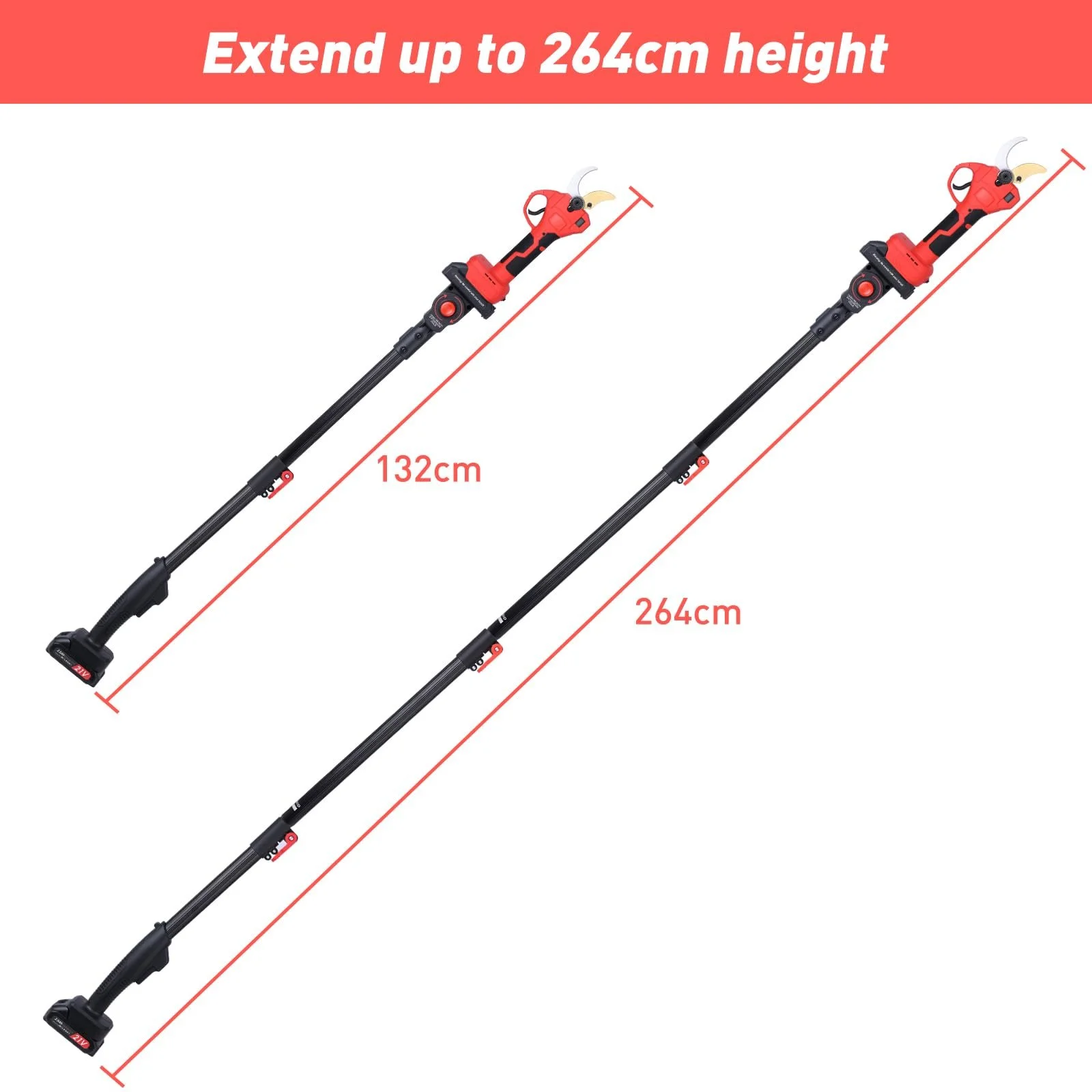 Секатор Электрический Беспроводной Садовый, фото №8