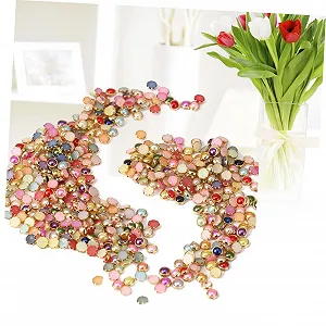 Стразы Круглые Плоские FOMIYES 1000 шт synthetic.ua - Фото 1