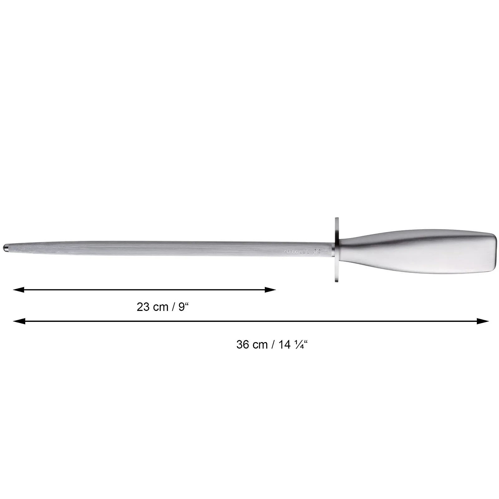 Мусат WMF Grand Gourmet 36 cm 23 cm стальная рукоятка, фото №3