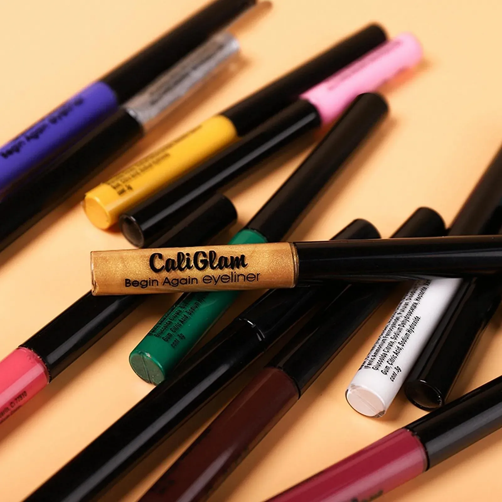 Рідка Підводка для очей 16 кольорів, Стійка до розмазування, Водостійка, Довготривала, Ультратонка, Багатобарвна, фото №4