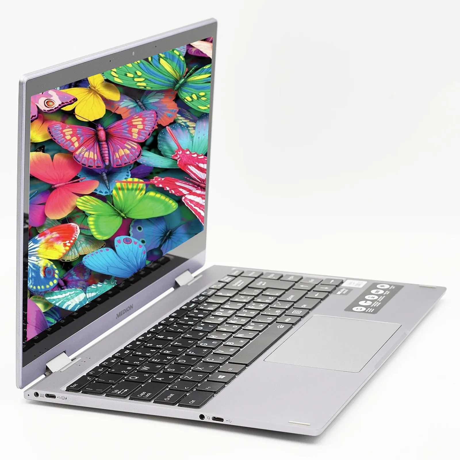 Ноутбук-планшет 14" Medion (Lenovo Group) S14405 Multi-Touch YOGA Intel Core i3-10110U RAM 8 ГБ SSD 256 ГБ Intel UHD Graphics підсвідка клавіатури (3810), фото №2