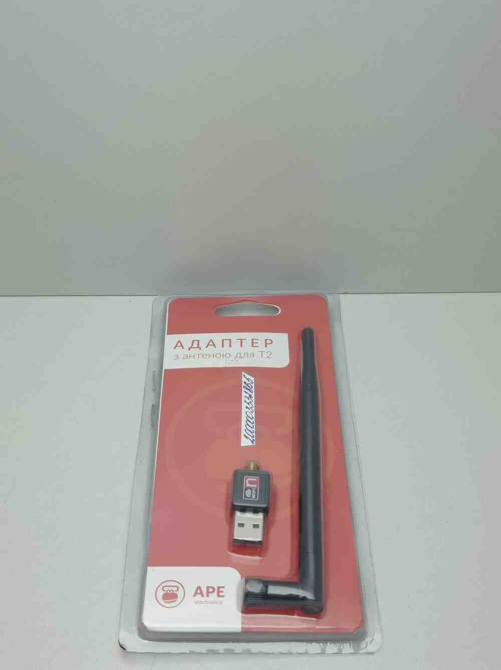 Стільні карти та адаптери APE Electronics Wi-Fi Адаптер для T2 Black, фото №1