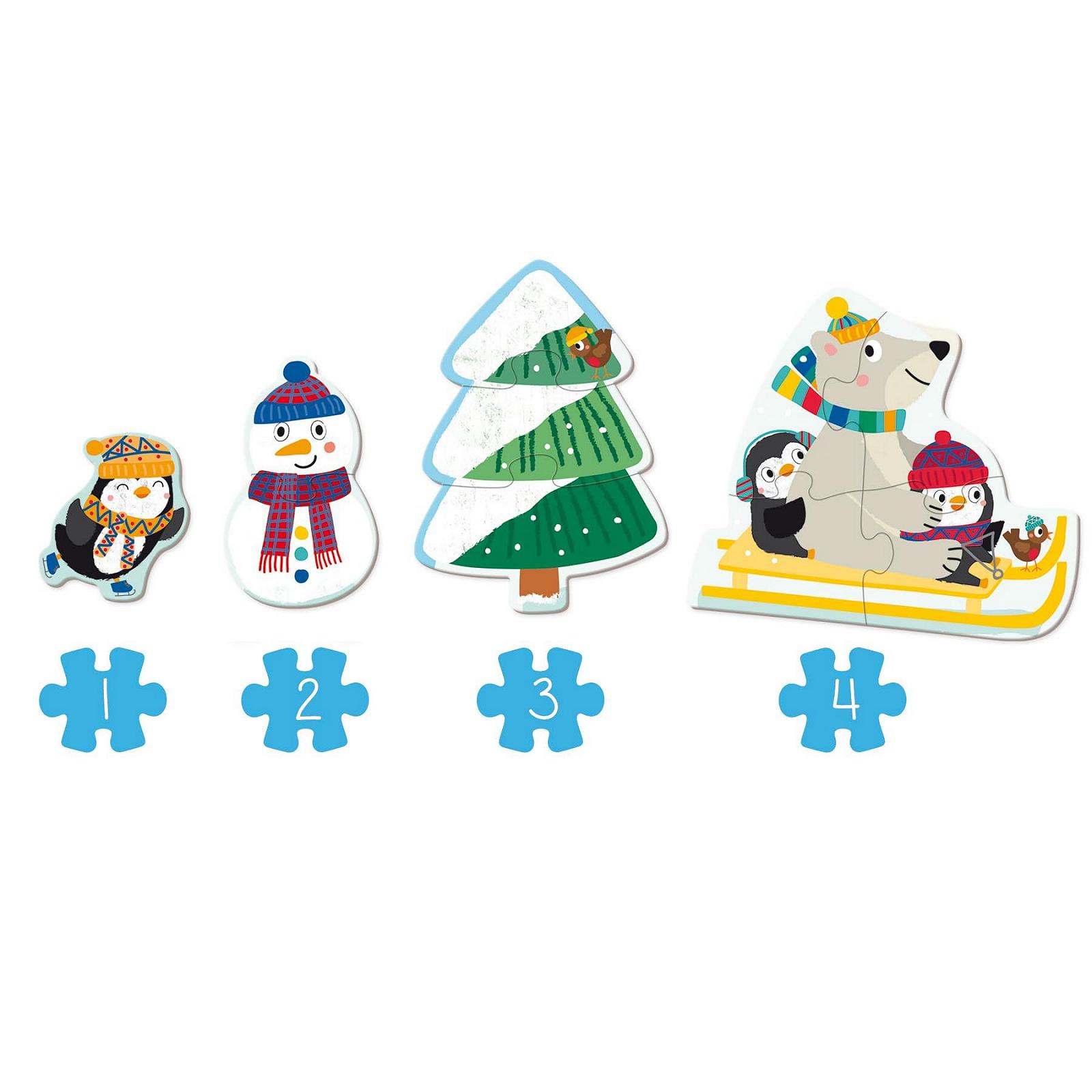 Пазл Goula XXL Winter 18 элементов, фото №6 Пазл Goula XXL Winter 18 элементов, фото №6