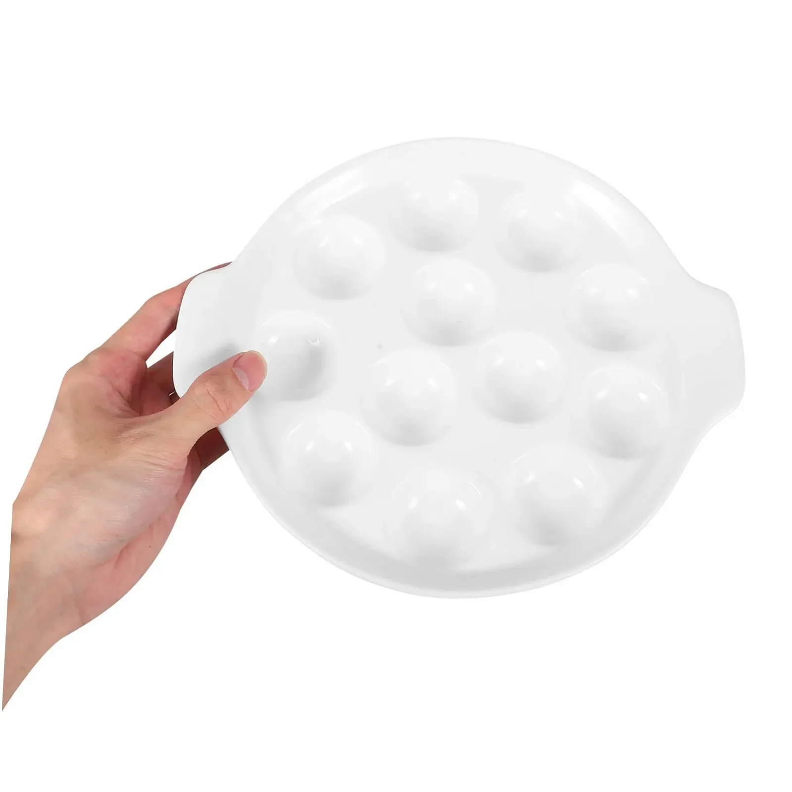 Форма для равликів Sosoport Керамічна Біла, фото №4