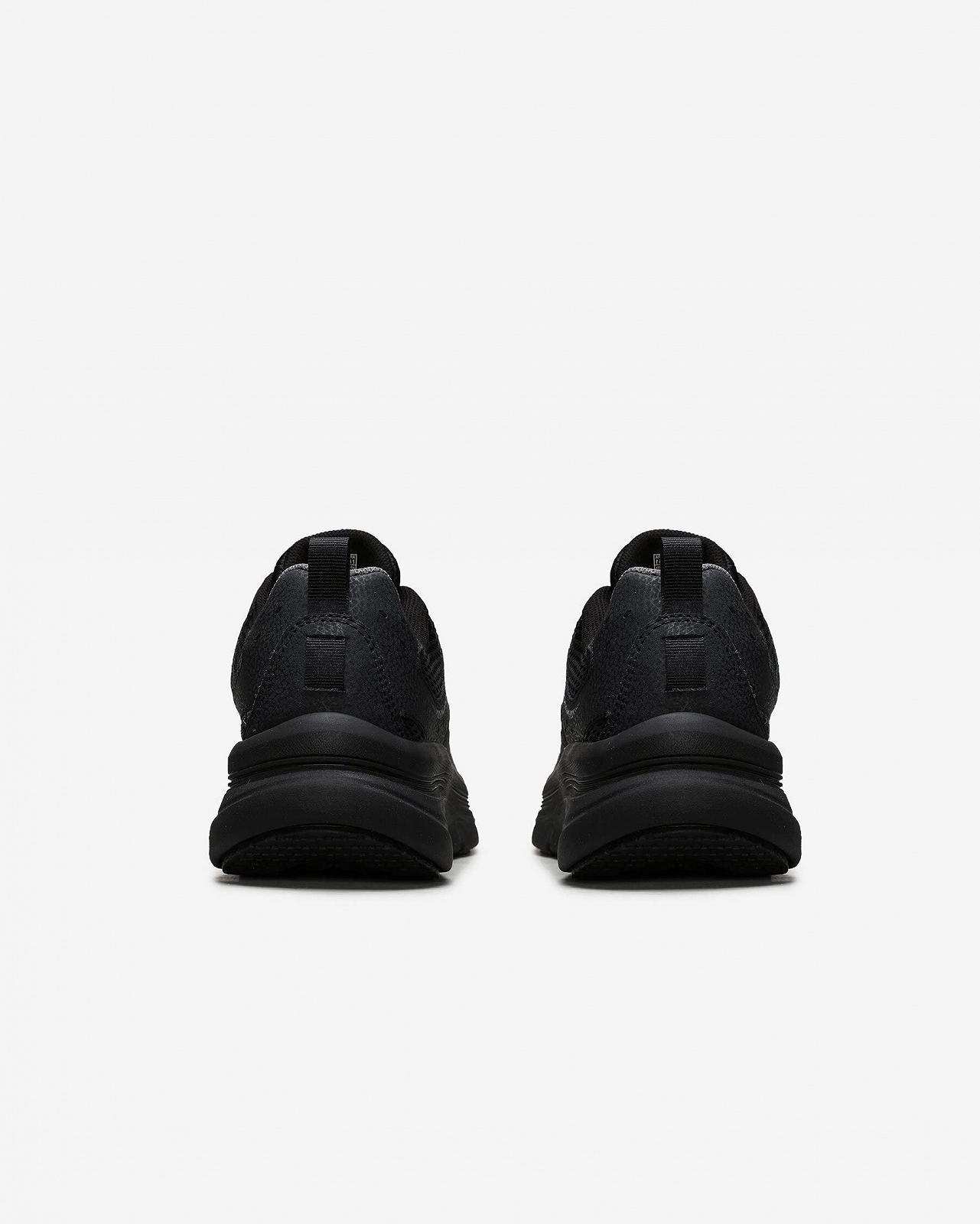 Кроссовки Skechers D'lux Walker мужские, бело-черные, фото №4