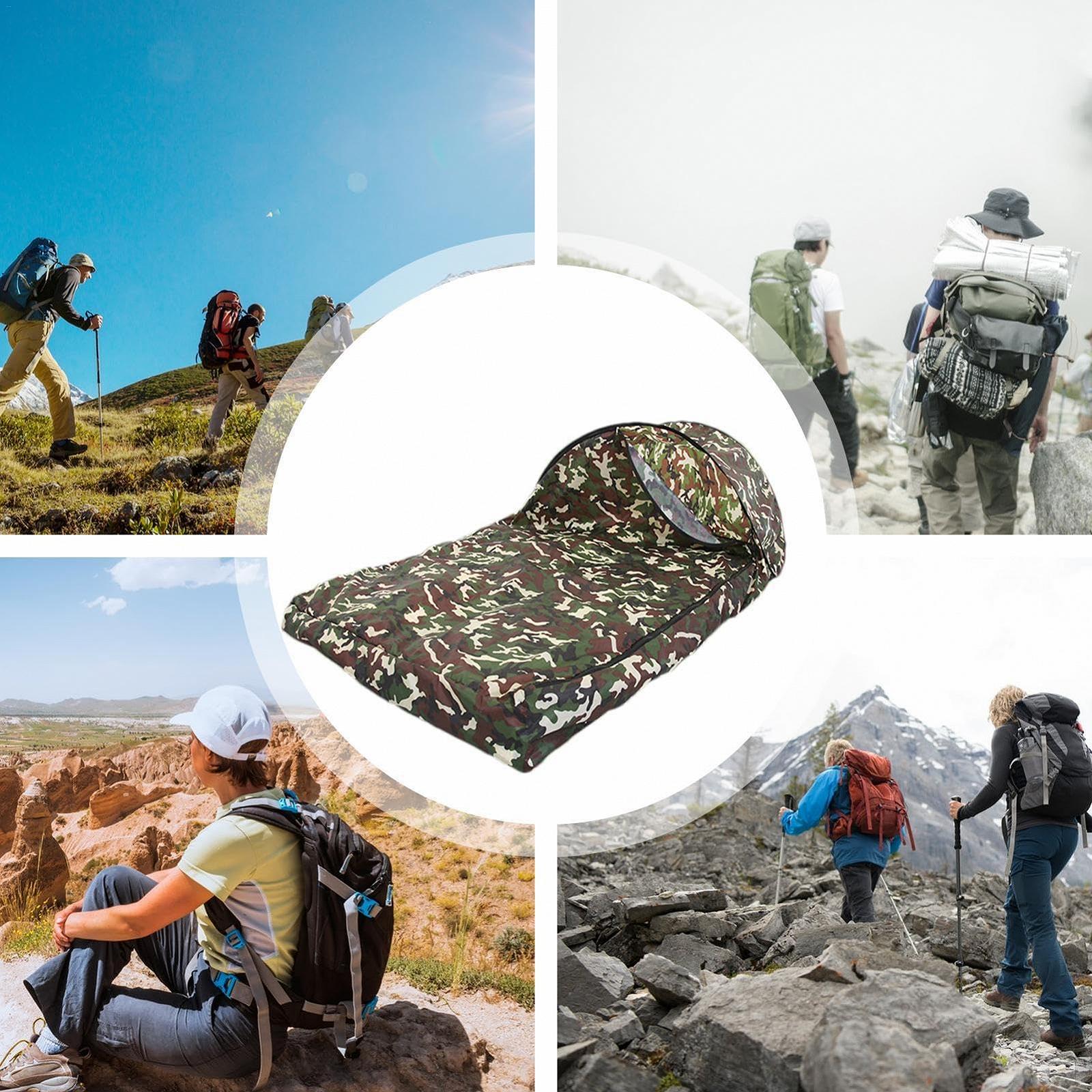 Спальний мішок Campingschlafsack легкий водонепроникний для дорослих і дітей, фото №4