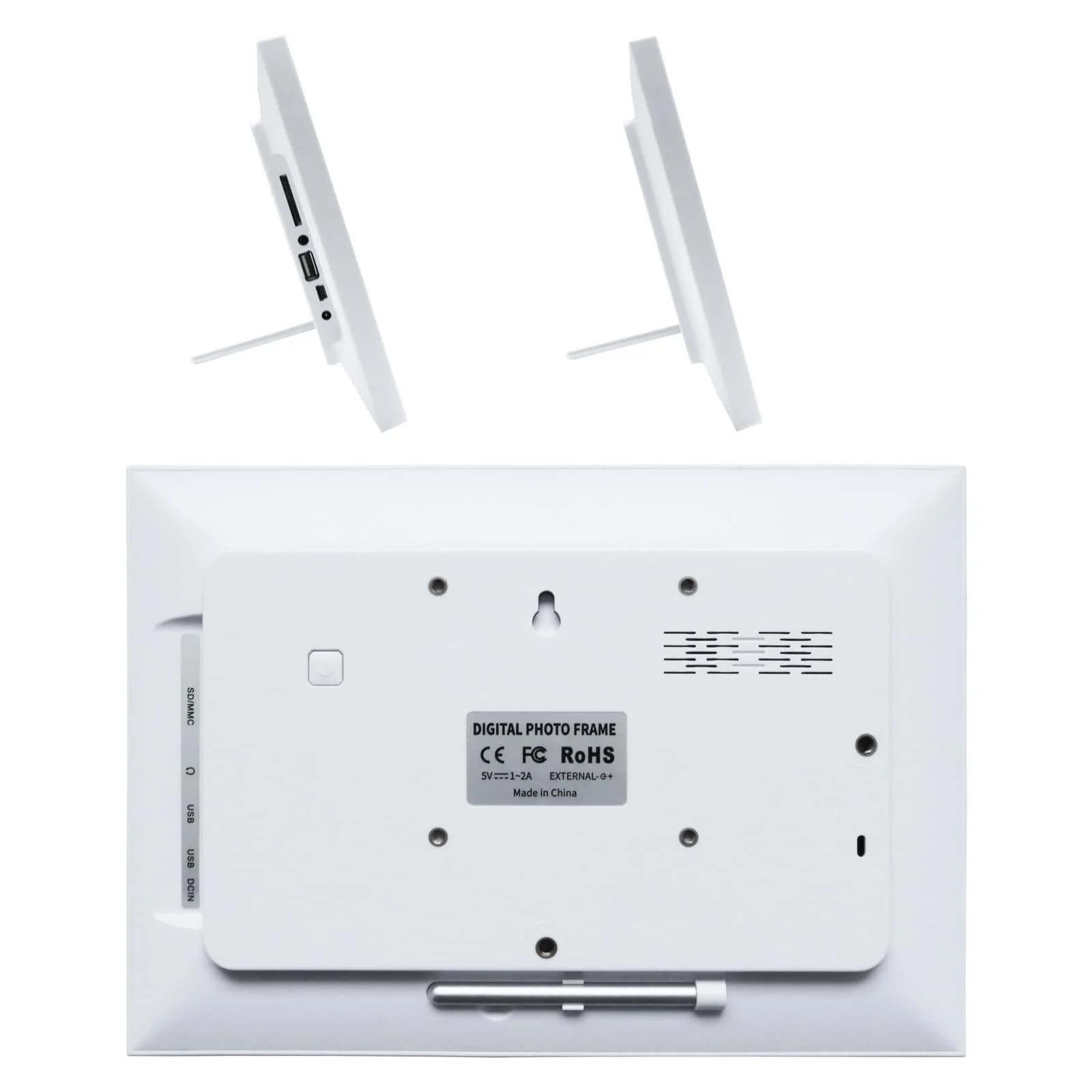Цифровая фоторамка Frameo 10.1" HD IPS Touchscreen WiFi 16 ГБ White, фото №8