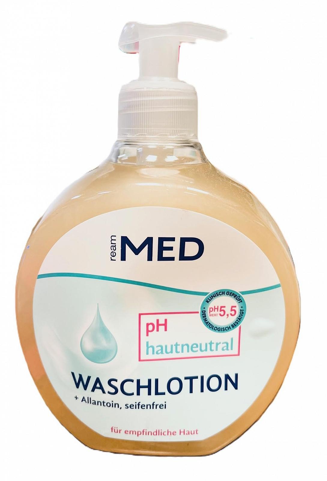 Лосьйон для миття Ream Med Sensitive Skin PH Neutral 2 x 500 мл, фото №1